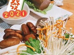 蔬菜拼盘-草原塞蛮羊火锅城(港湾店)