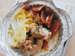 腊肠北菇滑鸡饭-膳心记-明火四宝煲仔饭(燕南店)