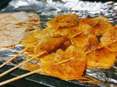 -路边摊小炉子烧烤