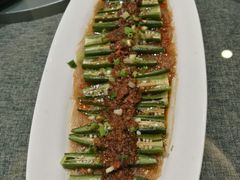 肉酱蒸秋葵-一品名厨堂(先锋路店)