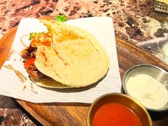 土耳其风味口袋饼-Lets burger非常汉堡·环球风味(蓝色港湾店)