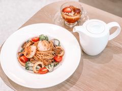 佛罗伦斯花枝干贝面-Dazzling Cafe 蜜糖吐司专卖店