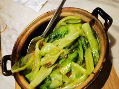 虾酱啫唐生菜-香港百合居(LCM置汇旭辉广场店)