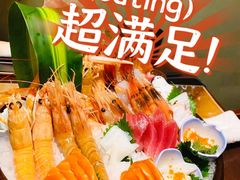 三文鱼刺身-万岛日本料理铁板烧(万泰国际店)