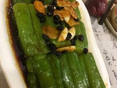 白灼本地凉瓜-朕悦鹧鸪饭私房菜