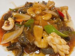 大连三鲜焖子-丁字口海鲜热炒·烧烤大排档