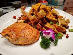 港式避风塘炒松叶蟹-蚝得喜海鲜(东城店)