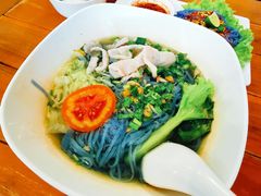 -蝶豆花蓝面条