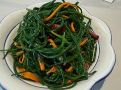 沙葱拌虫草花-真食净香居·内蒙稍麦(亚运村店)