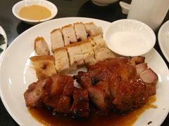叉烧拼烧肉-丽的面家(多宝路店)