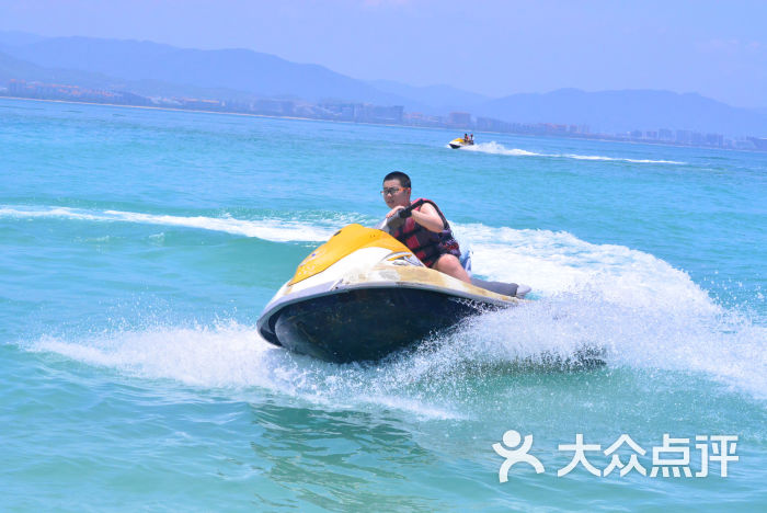 西岛旅游区-水上摩托图片-三亚周边游-大众点评网