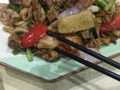 葱姜炒猪杂-标记美食新鲜猪杂(兴南大道店)