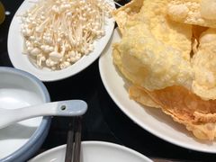 -不老仙金汤虾丸火锅