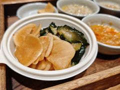 爽口小菜-李百蟹·江南蟹黄面·河景餐厅(夫子庙总店)