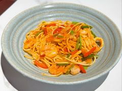 葱烩海鲜意面-棒约翰比萨·意面(张江长泰店)