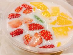 士多啤梨芒果绿茶拉面-甜心妈妈·榴莲星级糖水(北京路总店)