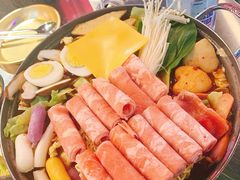 芝士肥牛年糕火锅-Meet Sun韩式大排档(五一广场7MALL店)