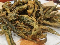 软炸柳蒿芽-小城家宴