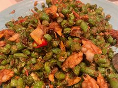 XO酱蛤蜊肉四季豆-鹿港小镇(悠唐店)