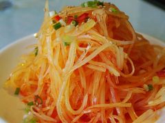 炝土豆丝-李连贵酒家熏肉大饼(昆明街店)