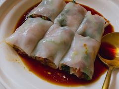香菜叉烧肠粉-铭家点心(秦岭路店)
