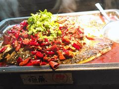 -探鱼·鲜青椒爽麻烤鱼(北京路天河城店)