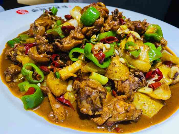 血站大盘鸡(西北路店)-"心心念念的大盘鸡 啊,太失望了 点的土鸡.