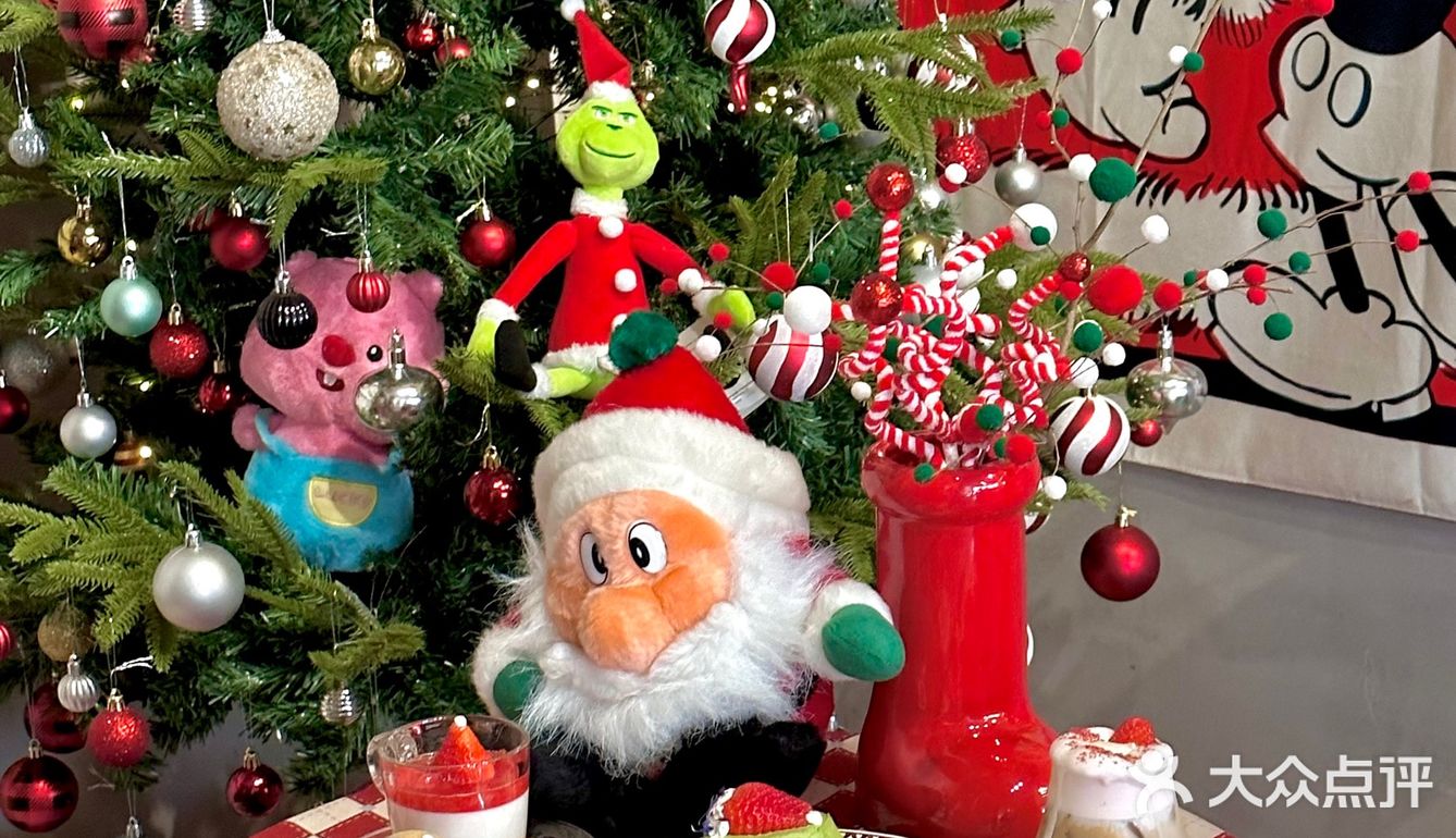 江门🎄！！这家咖啡圣诞浓度已达1000%