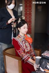 -桃子造型婚纱礼服(凤起广场店)