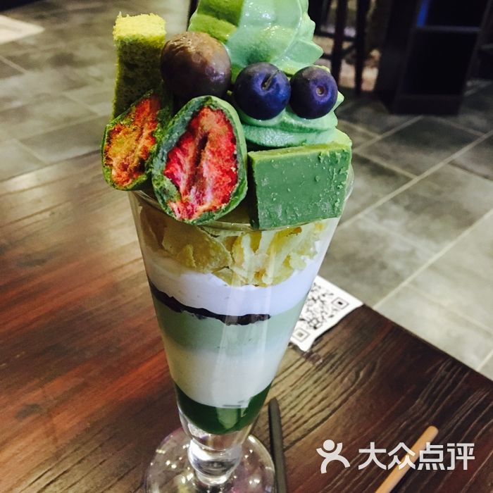 青木·抹茶甜品