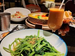 马拉盏炒通菜-金厨泰国餐厅·全泰籍厨师料理(拱北店)