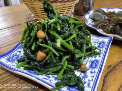 果仁菠菜-老门刀削面(小酱坊店)