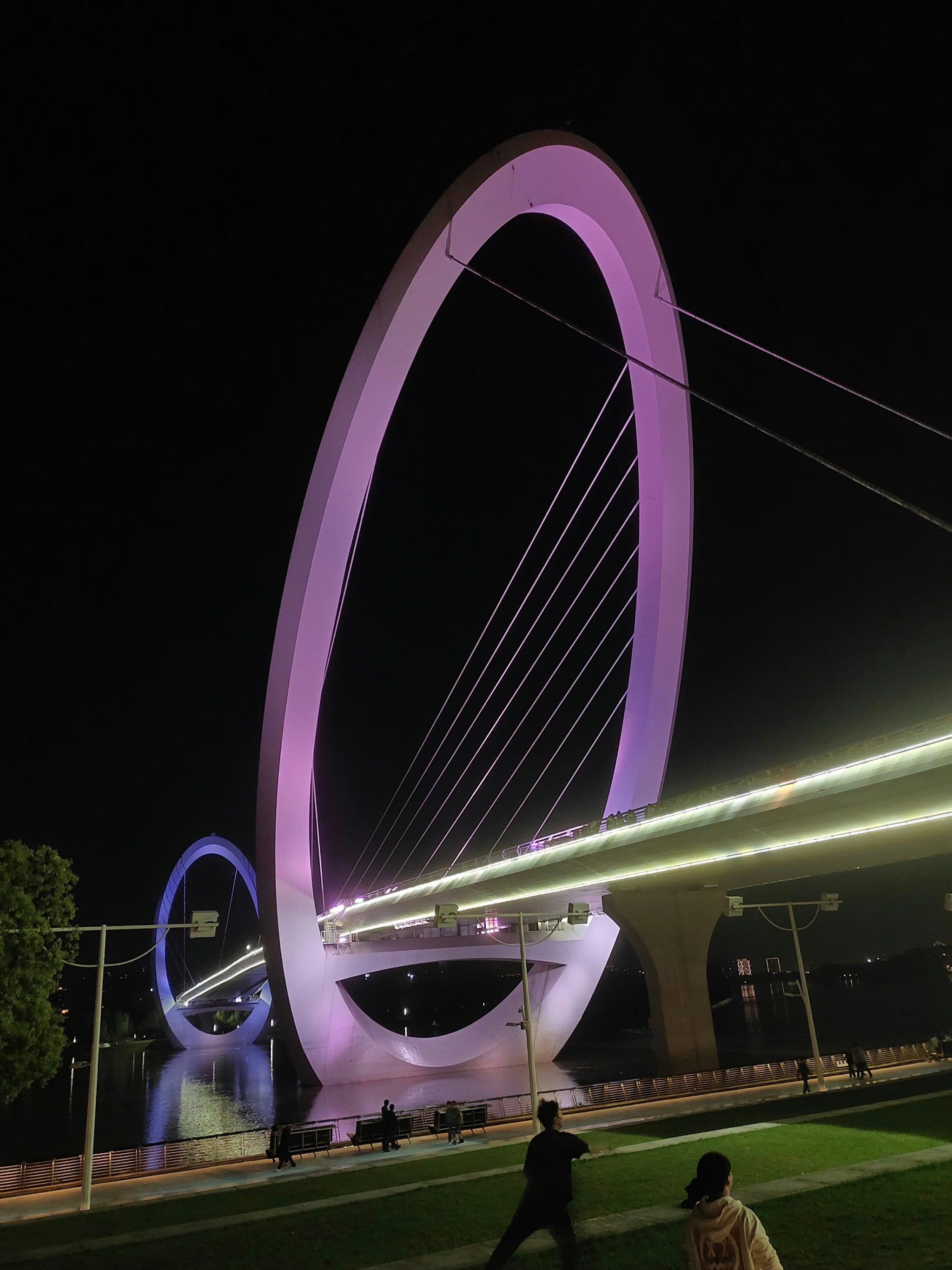 夜游金陵 | 河西的地标之一南京眼