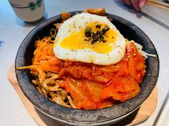 辣白菜五花肉石锅拌饭-七八冷面·延边朝鲜族美食(欢乐谷店)