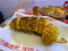 烤玉米-老表记广西宵夜螺蛳鸭脚煲(西大店)