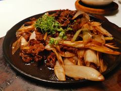 葱爆雪花肥牛-106餐厅(山水文园店)