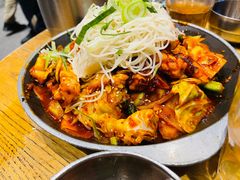 炒鱿鱼-姜虎东白丁烤肉(虹桥天地店)