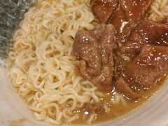 牛肉汤面（公仔面）-金华冰厅