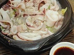 白菜粉丝鱿鱼煲-大洋家·潮汕鱼鲜·花胶砂锅粥(天河东路店)