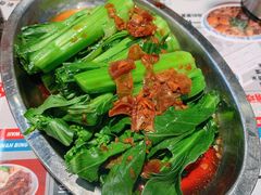 白灼菜心-敏华冰厅(平安金融中心店)