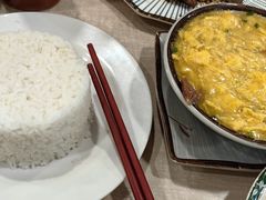滑蛋叉燒飯-喜莲咖啡