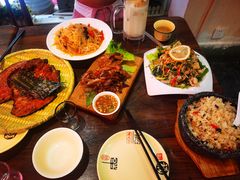 -金塔傣乡·德宏傣味·手抓饭·孔雀宴·云南民族特色菜(文化巷店)