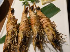 盐烤大明虾-九井澤精致料理(金茂店)