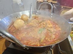 贵州豆豉火锅锅-干老庆贵州留一手烤鱼·地摊火锅(财经大学店)