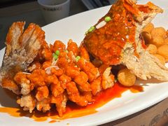 松鼠桂鱼-吴越荣记苏州菜·松鼠桂鱼100%活鱼现做(月光码头店)