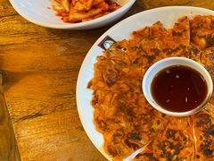 泡菜饼-喇喇排骨火锅·传统韩式脊骨汤(望京西园总店)