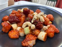 宫爆鳕鱼粒-红旗饭庄