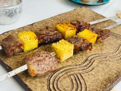 雪花牛肉烤凤梨-龟兹KUCINA·新疆菜(前滩L+PLAZA店)