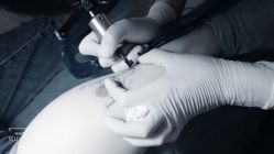 腿部-越域刺青
