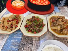 酸竹笋辣椒大肠-南雄雄州土菜餐厅(粤北大厦店)